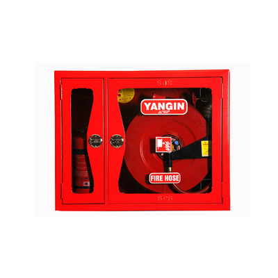 Yangın Dolabı Cam Kapak Tüplü